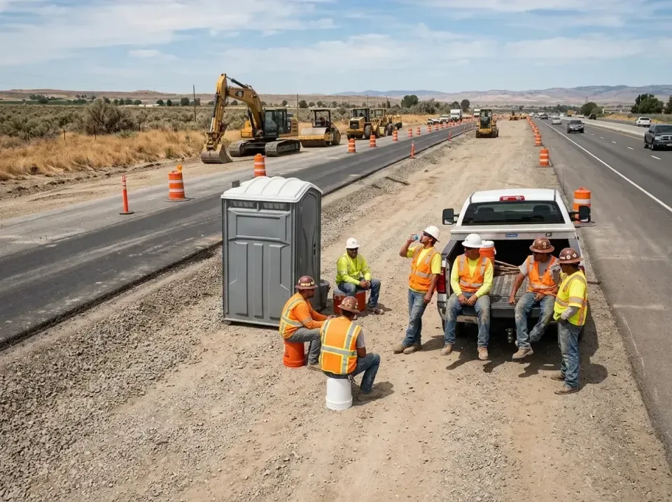 highway-road-construction-crew-007 — frequently asked questions, Porta Potty and Restroom Rentals in Dry Run, OH